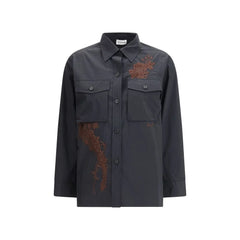 P.A.R.O.S.H. Black Cotton Shirt