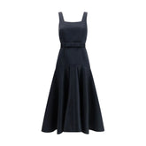P.A.R.O.S.H. Blue Polyester Casual Dress - M