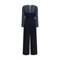 P.A.R.O.S.H. Blue Polyester Rompers