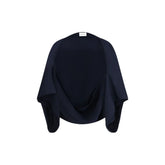 P.A.R.O.S.H. Blue Polyester Sweatshirt - One Size
