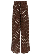 P.A.R.O.S.H. Brown Silk Casual Pants