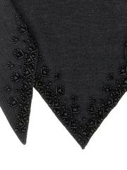 P.A.R.O.S.H. Gray Wool Scarf