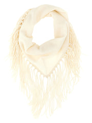 P.A.R.O.S.H. White Cashmere Scarf