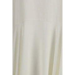 P.A.R.O.S.H. White Linen Casual Dress