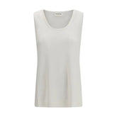 P.A.R.O.S.H. White Linen Tank Tops