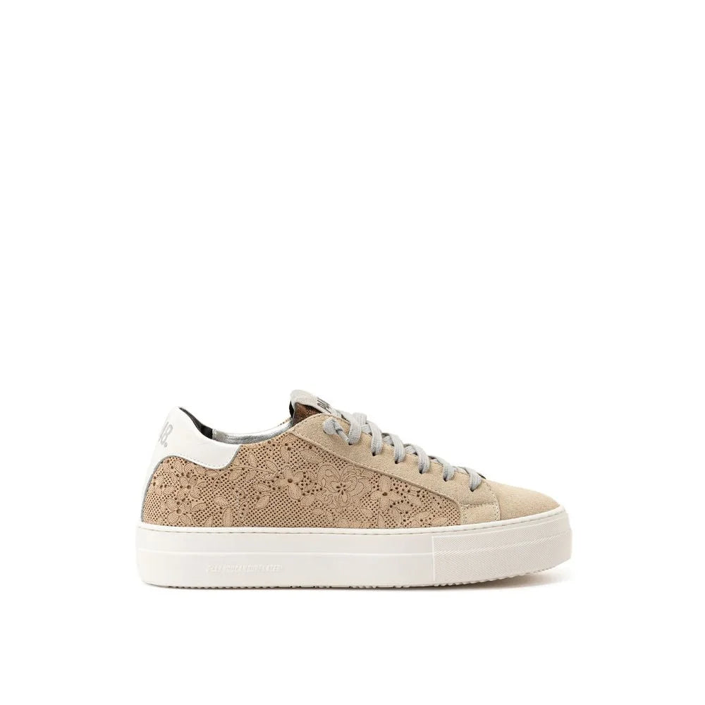 P448 Beige Leather Sneaker - EU36/US6