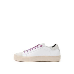 P448 White Leather Sneaker - EU36/US6 - Sneakers