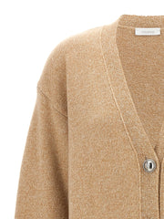 Paco Rabanne Beige Wool Cardigan - L
