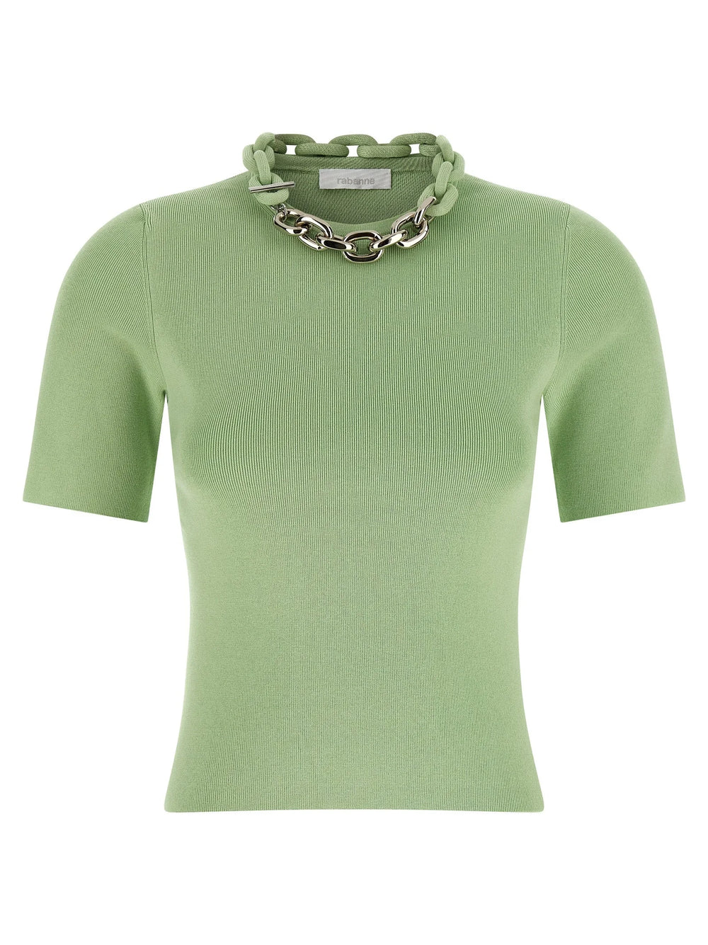 Paco Rabanne Bicolor Textile T-Shirt - M