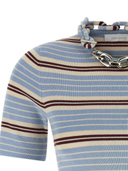 Paco Rabanne Blue Textile T-Shirt - M