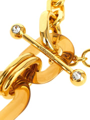 Paco Rabanne Gold Brass Necklace - One Size