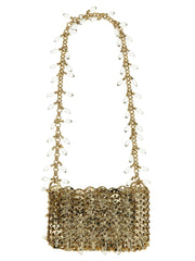 Paco Rabanne Gold Brass Shoulder Bag