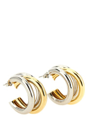 Paco Rabanne Multicolor Brass Earrings - One Size