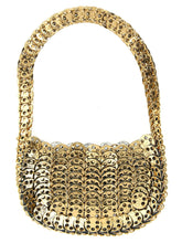 Sac bandoulière Paco Rabanne en veau multicolore