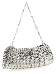 Paco Rabanne Silver Brass Clutch Bag