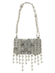 Paco Rabanne Silver Brass Shoulder Bag