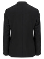 Pal Zileri Black Wool Two-Piece Suit