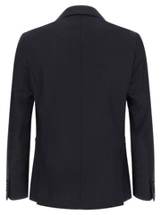 Pal Zileri Blue Wool Blazer