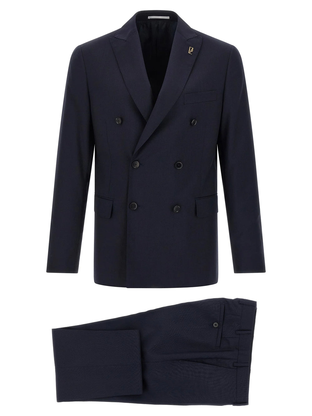 Pal Zileri Blue Wool Two-Piece Suit