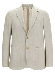 Pal Zileri Gray Copper Blazer