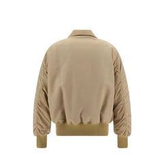Palm Angels Beige Polyamide Bomber