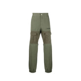 Palm Angels Bicolor Cotton Cargo Pants - 44