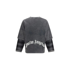 Palm Angels Black Cotton Shirt