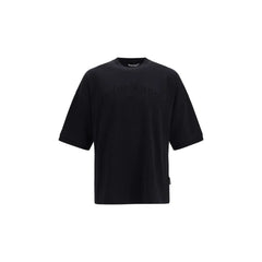 Palm Angels Czarna Bluza Sportowa z Bawełny