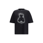 Palm Angels Black Cotton T-Shirt - S