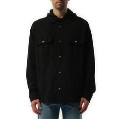 Palm Angels Black Denim Shirt