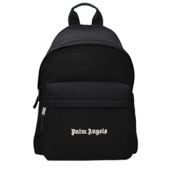 Palm Angels Schwarze Stoff-Rucksäcke