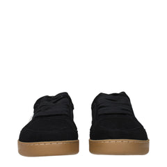Palm Angels Black Leather Low Top Sneakers - EU40/US7