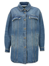Palm Angels Blue Cotton Denim Jacket - XS