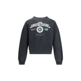 Palm Angels Dollar Loose Crew Vintage Sweatshir - Sweatshirts