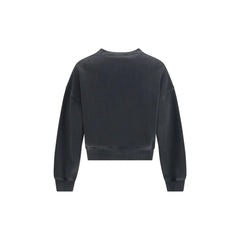 Palm Angels Dollar Loose Crew Vintage Sweatshir - Sweatshirts