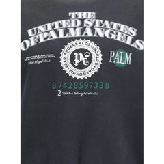 Palm Angels Dollar Loose Crew Vintage Sweatshir - Sweatshirts