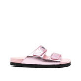 Palm Angels Multicolor Calfskin Strap-On Sandals