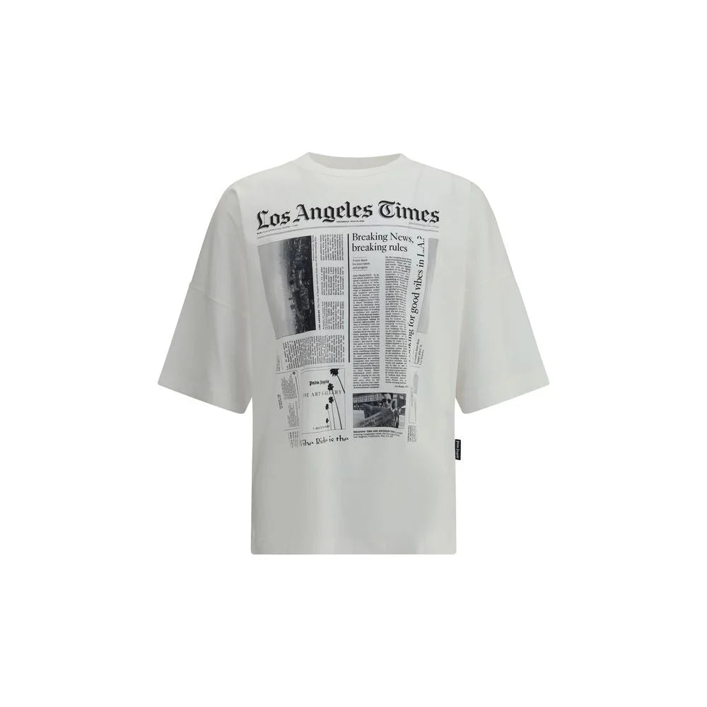 Palm Angels Paxlatimes News T-Shirt - S - T-Shirts