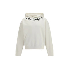 Palm Angels Weißes Baumwoll-Sweatshirt
