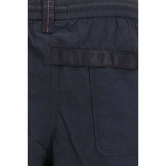 Parajumpers Black Polyamide Bermuda Shorts