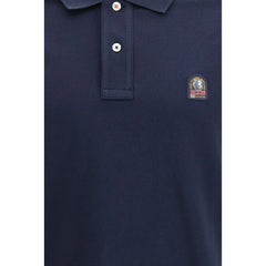 Parajumpers Blue Cotton Polo Shirt