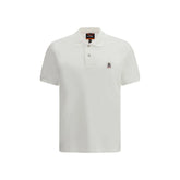 Parajumpers White Cotton Polo Shirt