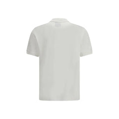 Parajumpers White Cotton Polo Shirt