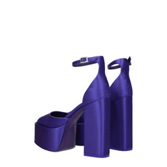 Paris Texas Purple Satin Platforms - EU38.5/US8.5