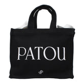 Patou Black Cotton Handbag