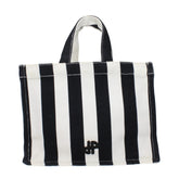 Patou Black Fabric Handbag