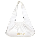Patou White Fabric Handbag