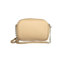 Patrizia Pepe Beige Leather Handbag - Cross Body Bags