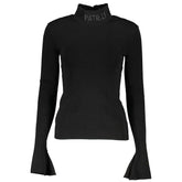 Patrizia Pepe Black Cotton Sweater - Sweaters