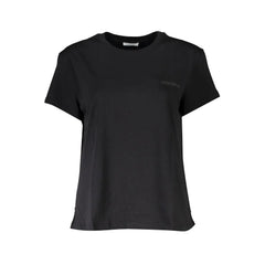 Patrizia Pepe Black Cotton Women T-Shirt - T-Shirts